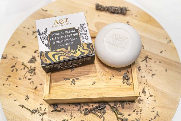 Savon de Rasage Solide ANITA & ZAHA : l’Art du Rasage Réinventé