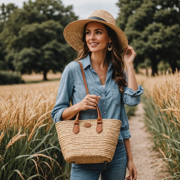 Quels conseils pour choisir des sacs à main en paille pour un look décontracté?